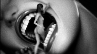 giantess vore teeth shrunken_men bite shrunken_woman