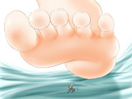 giantess feet soles shrunken_men foot_crush lolita
