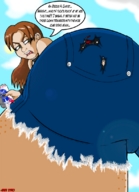 breasts drawing giantess crush feet mega color butt destruction finger hand machine83 stuck_to_butt