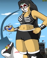 breasts drawing giantess crush feet vore mega color destruction finger hand machine83