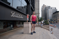 collage city black_hair asian muscles amazon shorts sneakers athletic