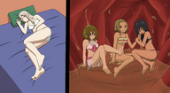 drawing sleeping color clothed inside barefoot digestion k-on! shrunken_woman soft_vore stomach_acid stomach_view