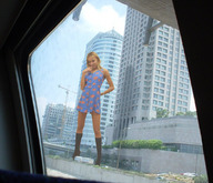 giantess collage city dress