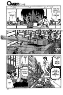 drawing gentle giantess manga city comic swimsuit giant military couple panels gigantic_nymph_ashore