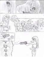 drawing vore comic shrunken story shrunken_men shrunken_woman