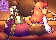 drawing giantess color butt shrunken_people world_of_warcraft sheela gnome galeona