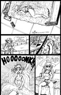 drawing giantess panties city sleeping shrunken_men cat_girl outline pantless bedroom leetana waking_up city_bed