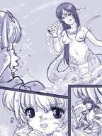 breasts drawing giantess city destruction knight smoke outline snake_girl