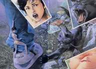 drawing cat manga color anime shrunken_men shrunken_woman