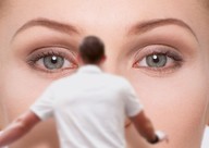 giantess collage face shrunken_man staring eyes white_shirt eyebrows