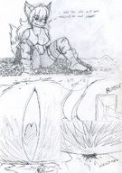 giantess crush furry macro destruction barefoot butt_crush blood foot_crush canine fox_girl panels splatter sparky_the_chu