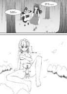 drawing giantess nude manga large_breasts destruction story english giant_sakuyas_adventure