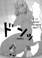 drawing giantess nude manga large_breasts destruction story english giant_sakuyas_adventure