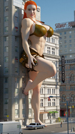 giantess city muscle_babe giantess_cassie cassie_croft tiny_mk