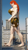 giantess city muscle_babe giantess_cassie cassie_croft tiny_mk