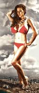 giantess collage city mega swimsuit destruction barefoot jets clouds sky jordan_carver