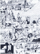 drawing giantess crush nude vore monochrome destruction barefoot marcos_snowbell village cruel people massacre