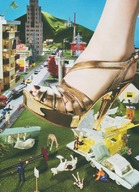 giantess crush city destruction cars high_heels cow goat toys giraffe