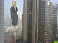 collage city blonde black_dress goto