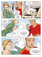 drawing comic color story shrunken_woman gullivera giants milo_manara