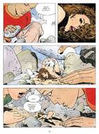 drawing comic color story shrunken_woman gullivera giants milo_manara