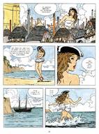 drawing giantess comic color ocean story gullivera ships milo_manara