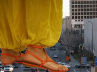 giantess collage feet city mega unknown_artist sandals streets vehicles under_foot giantess_feet indian car_crush
