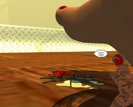 giantess jessica alien soles victoria story shrunken_people jessi_and_vicky under_foot tiny_mk digital_render