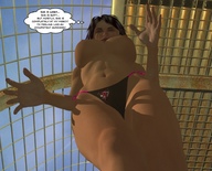giantess jessica alien soles victoria story shrunken_people jessi_and_vicky under_foot tiny_mk digital_render