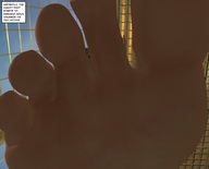 giantess jessica alien soles victoria story shrunken_people jessi_and_vicky under_foot tiny_mk digital_render