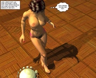 giantess jessica alien soles victoria story shrunken_people jessi_and_vicky under_foot tiny_mk digital_render