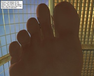 giantess jessica alien soles victoria story shrunken_people jessi_and_vicky under_foot tiny_mk digital_render