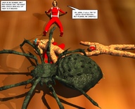 giantess jessica alien soles victoria story shrunken_people jessi_and_vicky under_foot spider tiny_mk digital_render