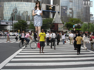 giantess collage city buildings streets pedestrians azzy_ale street_view