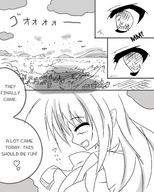 drawing giantess feet manga city large_breasts destruction story english toka