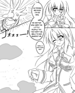 drawing giantess feet manga city large_breasts destruction story english toka