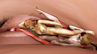 giantess crush nude sex tribadism lesbians shrunken_woman inside_pussy doreen digital_render