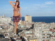 collage city mega destruction ocean brunette walking streets smoke garcia_accasbel between_buildings rooftop_view
