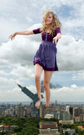 giantess collage city destruction barefoot docop taylor_swift