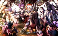 giantess feet horns size_difference sword sandals relaxing
