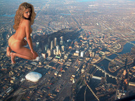 collage nude city mega