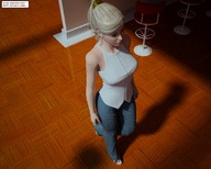 breasts crush alien barefoot blood shrunken_people cruel ufo tiny_mk jessica_and_victoria spacecraft chapter_4
