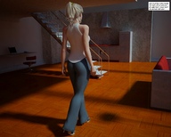 breasts crush alien barefoot blood shrunken_people cruel ufo tiny_mk jessica_and_victoria spacecraft chapter_4