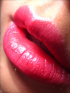 collage micro mouth shrunken_person red_lips hanging_on giantess_lips