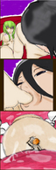 drawing feet vore color cc crossover rukia anime ichigo shrunken_man toe_sucking