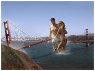 nude city mega bridge giant sex couple vehicles golden_gate_bridge