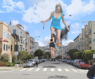 giantess collage mega blonde destruction helicopter brunette multiple_sizes wonderslug foot_crush fire foot_print giantesses streets vehicles adrianna_daniels running_away outsized jaime_koeppe