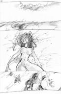 breasts giantess nude pussy city comic mamabliss monochrome bondage shrunken_people escape shipwreck transported