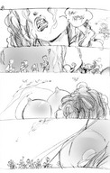 breasts giantess nude pussy city comic mamabliss monochrome bondage shrunken_people escape shipwreck transported