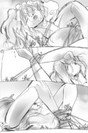 breasts giantess nude pussy city comic mamabliss monochrome bondage shrunken_people escape shipwreck transported